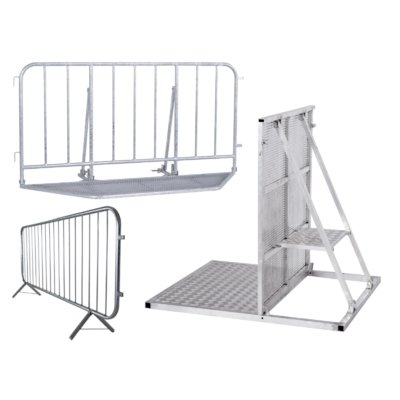 Mobile Absperrgitter & Sicherheitsbarrieren kaufen