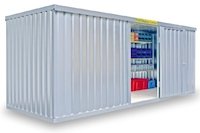 Materialcontainer Fladafi CF6-XL Länge 6m und Höhe 2,50m Inklusive Lieferung deutschlandweit