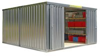 Materialcontainer Fladafi Kombination CFC4-4 Länge 4m Breite 4m Inklusive Lieferung deutschlandweit