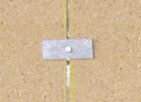 Verbinder / Halteplatte für Holzbauzaun / Mobilzaun ST10-10H aus Stahl