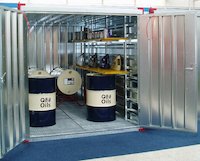 Lagercontainer / Materialcontainer für Gefahrenstoffe CRG3 - 3 m - Inklusive Lieferung deutschlandweit