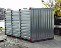Materialcontainer CR4  Länge 4m TÜV Süd zertifiziert  Lagercontainer inklusive Transport deutschlandweit !!!