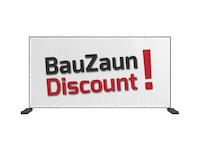 Bauzaunbanner-Mesh für Bauzaun 350 x 200cm