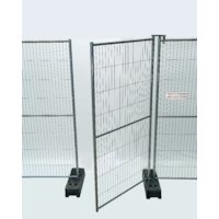 Bauzaun Tür / Personentor SP6T mit Mittelstrebe horizontal extrahoch