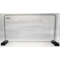 Bauzaun rund R2-02 standard / Round top