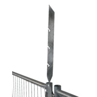 S10-05 (I)  Stacheldrahthalter für Bauzaun / Mobilzaun [nur Type SP10]