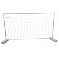 Bauzaun / Mobilzaun Profi SP10-04Ö standard mit Haken und Ösen vollfeuerverzinkt