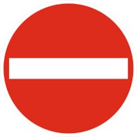 Verkehrszeichen VZ 267 Verbot der Einfahrt ø 600