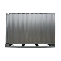 Transportpalette TP3-30 für 30 Stück geschlossene Bauzäune 2,8m