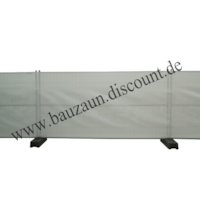 Sichtschutznetz N2/5 WEIß Höhe 1,76 m x 20 m Länge für Bauzaun / Mobilzaun