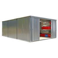 Materialcontainer Fladafi Kombination CFC4-6 Länge 4m Breite 6m Inklusive Lieferung deutschlandweit