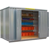 Materialcontainer Fladafi CF4 -XXL Länge 4m und Höhe 2,50m Inklusive Lieferung deutschlandweit