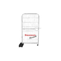 Bauzaun Personentür RT1-01 komplett - rund standard Maschenweite 