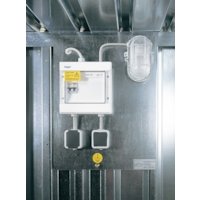 Elektroausstattung CF/CR-E1 für Baucontainer Lagercontainer mit CEE Außenanschlüsse