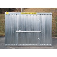Diebstahlsicherung CF-DS1 für FLADAFI Einflügeltür 1300 mm mit 2 Diskusschlösser